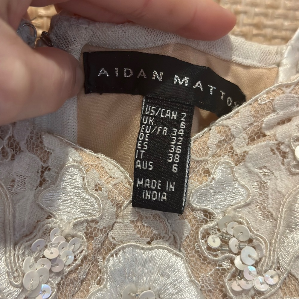 Aiden Mattox size 2 dress